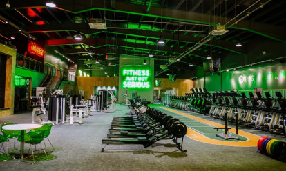 Gym Fitness Bendras Vaizdass