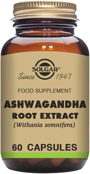 Solgar Ashwagandha Root Extract Vegetable Capsules