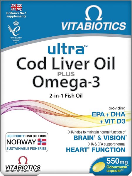 Vitabiotics Ultra Cod Liver Oil