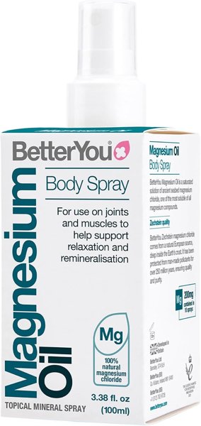 BetterYou Magnesium Chloride Oil Body Spray Supplement for Joints &…