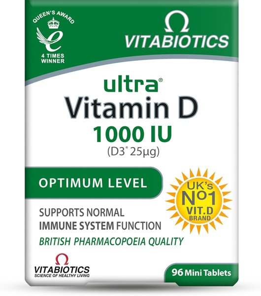 Vitabiotics Ultra Vitamin D3 1000IU