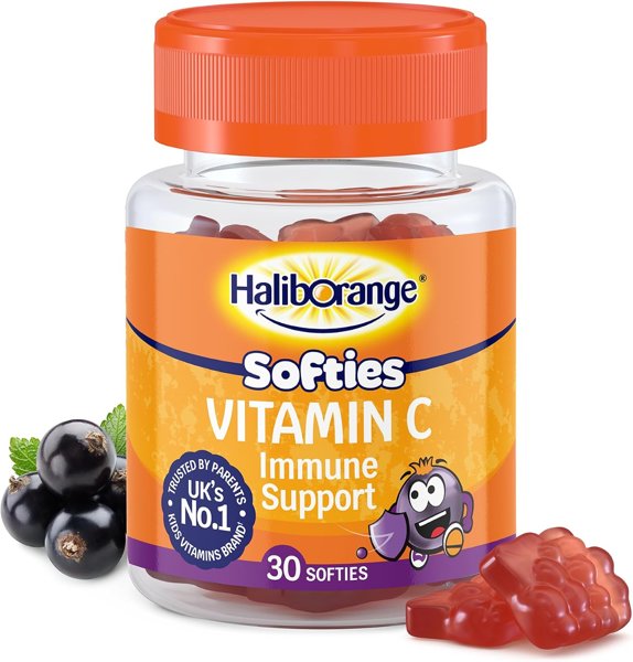 Haliborange Kids Blackcurrant Vitamin C Immune softies Tablet 30