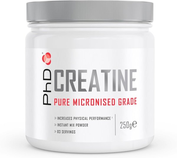 PhD Nutrition 100% Micronised Creatine Monohydrate Powder