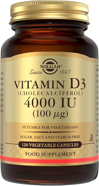 Solgar Vitamin D3 4000 IU