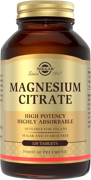 Solgar Magnesium Citrate 200 mg
