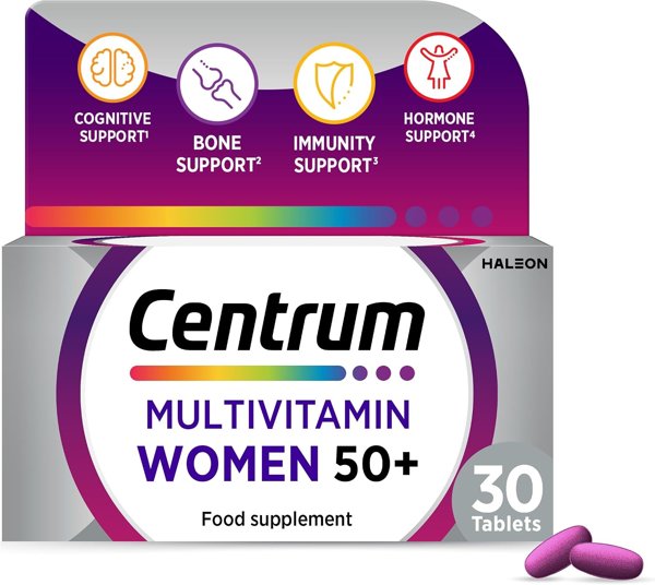 Centrum Women 50+ Multivitamin & Mineral Tablets