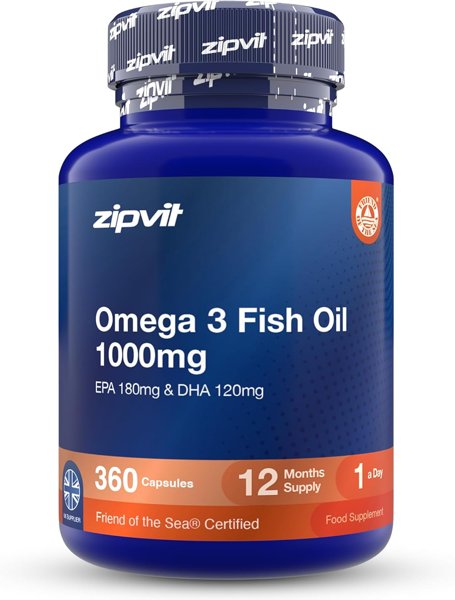 Zipvit Omega 3 Fish Oil 1000mg