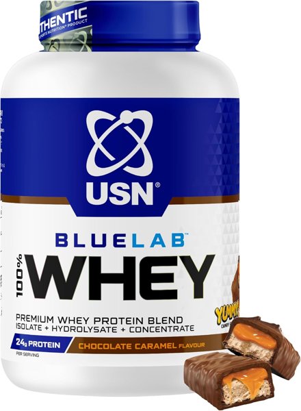 USN BlueLab Whey Protein Powder I Chocolate Caramel I 2kg