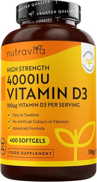 Nutravita Vitamin D3 4000 IU