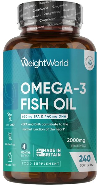 Omega 3 Fish Oil 2000mg