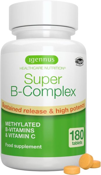 Igennus Super B-Complex High Absorption Methylated B Vitamins