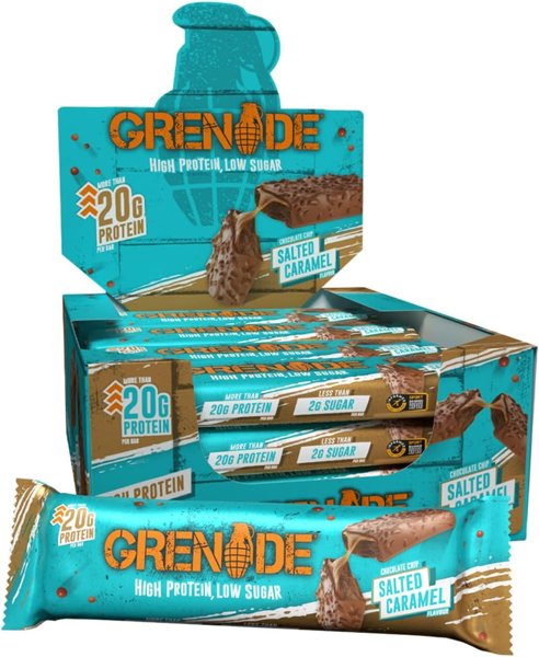 Grenade Chocolate Chip Salted Caramel Protein Bars