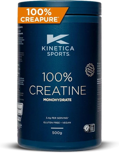 Kinetica Sports Creapure® 100% Creatine Monohydrate Powder