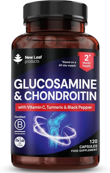 New Leaf Glucosamine and Chondroitin High Strength 120 Capsules