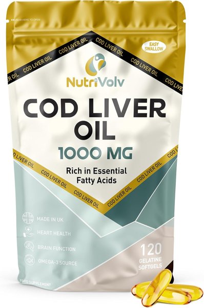 Cod Liver Oil High Strength 1000mg Heart