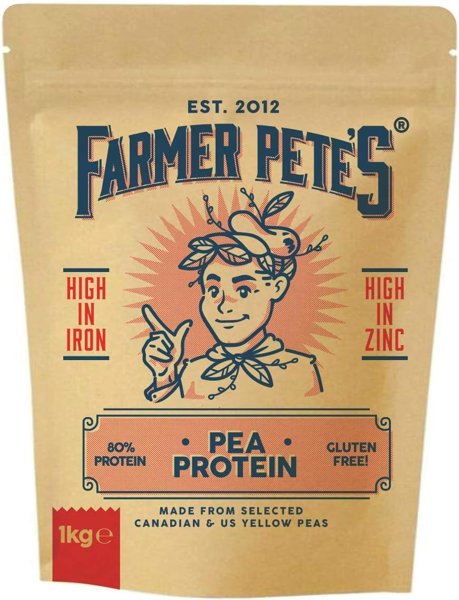 Farmer Pete's Pea Protein Powder 1kg