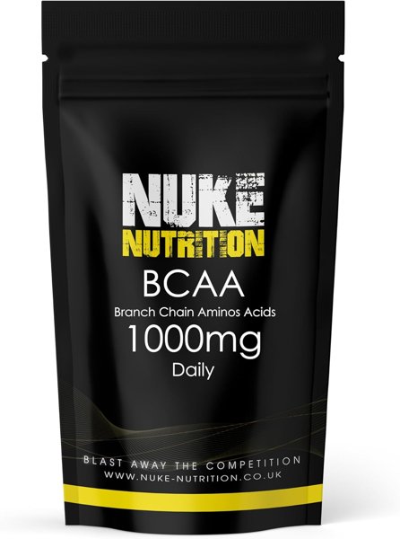 Nuke Nutrition BCAA Capsules 1000mg