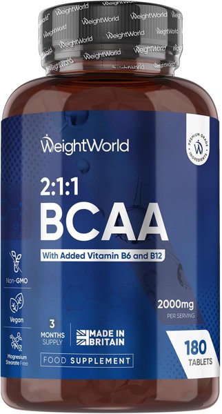 WeightWorld BCAA Tablets 1000mg