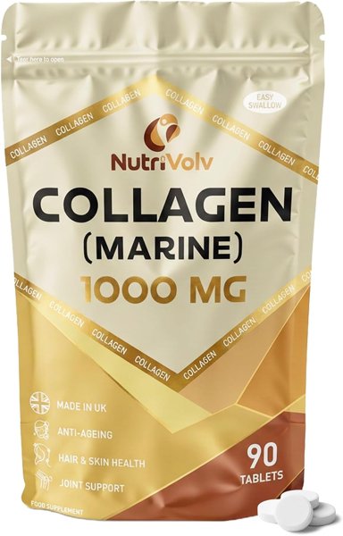 Nutrivolv Collagen Marine (1000mg) Supplement for Skin