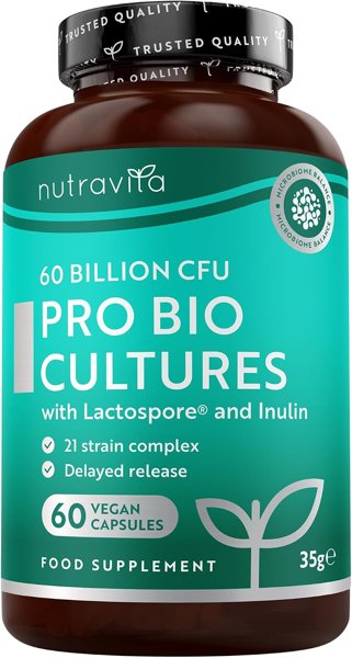 Nutravita Pro Bio Cultures 60 Bill CFU