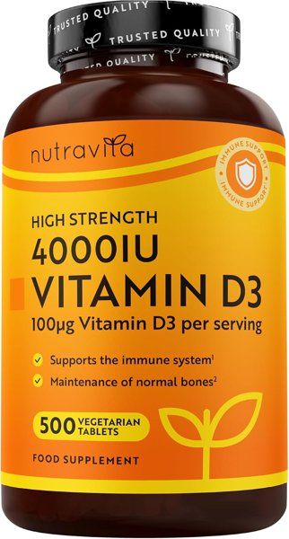 Nutravita Vegetarian Vitamin D 4000 IU