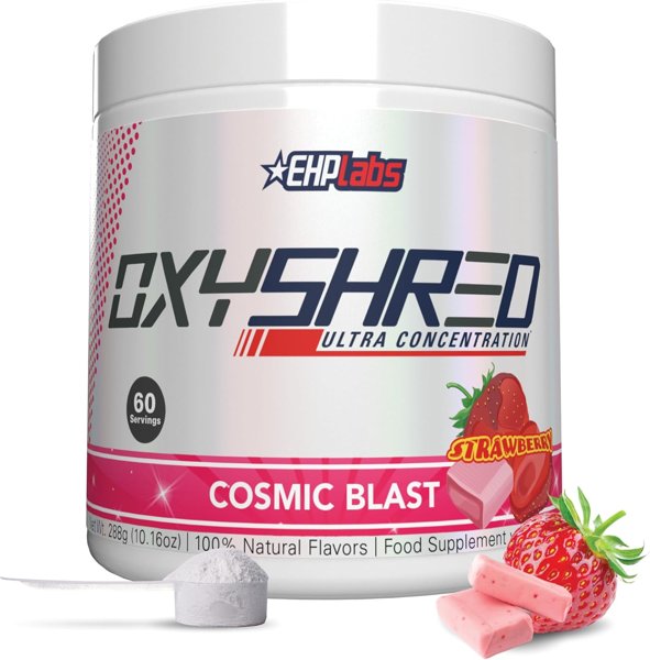 EHPlabs OxyShred Thermogenic Pre Workout Powder & Shredding Supplement