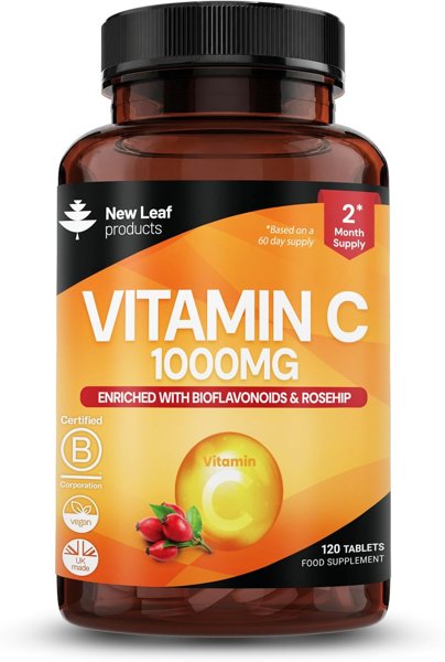 New Leaf Vitamin C Tablets 1000mg