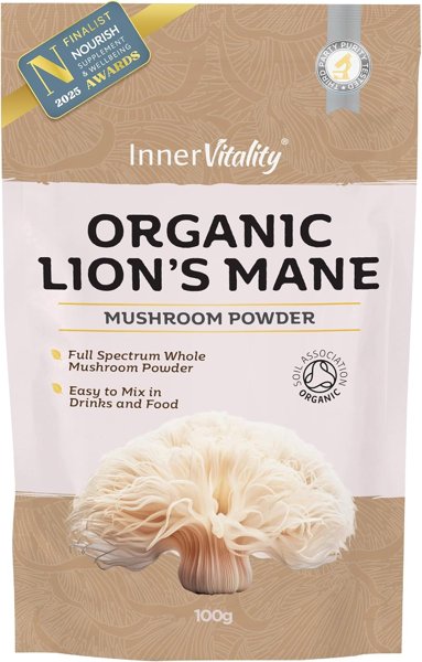 Organic Lions Mane Mushroom Powder
