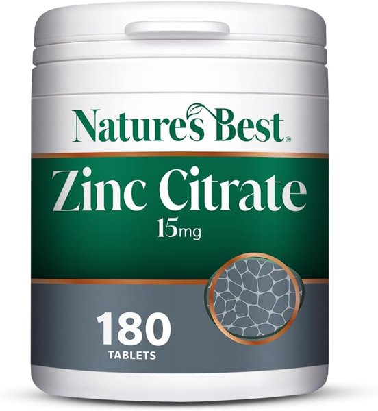 Nature's Best Zinc 15mg