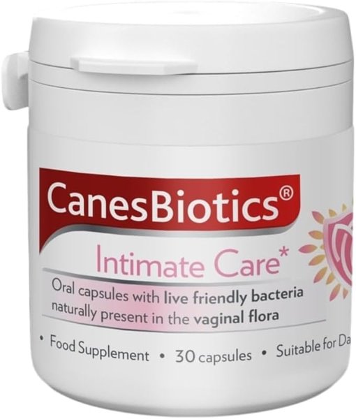 CanesBiotics Vaginal Flora Probiotic Capsules