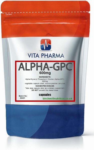 VITA PHARMA Alpha-Gpc 600mg 120 Capsules