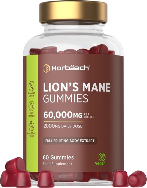 Lions Mane Gummies High Strength