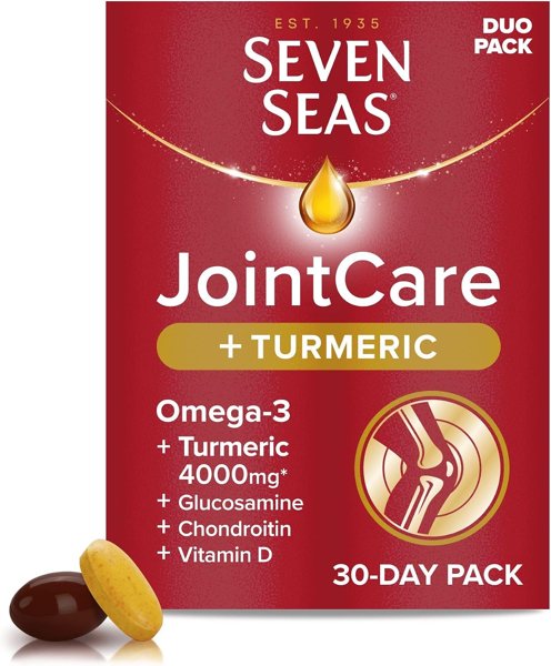 Seven Seas JointCare Plus Turmeric, with Omega-3
