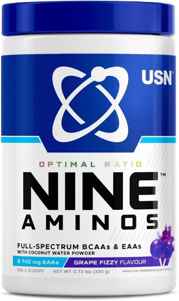 USN Nine Aminos (330g) Grape Fizzy