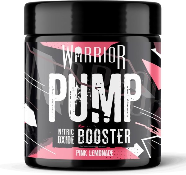 Warrior Pump Pre Workout Powder 225g Caffeine Free Pump Supplement