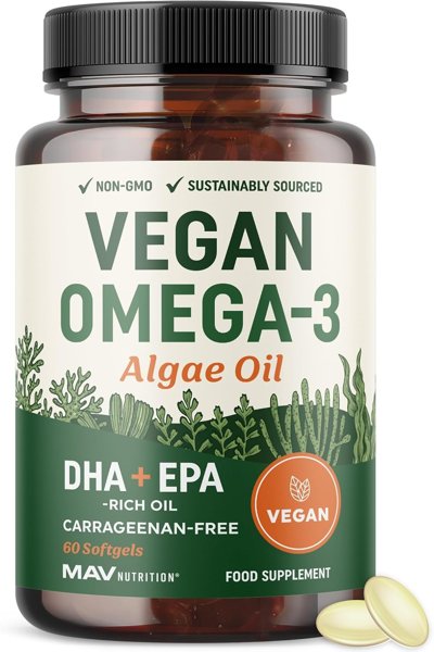 Vegan Omega 3 Algae Oil
