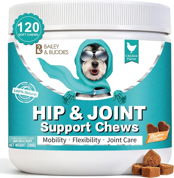 Bailey & Buddies Hip and Joint Supplement for Dogs