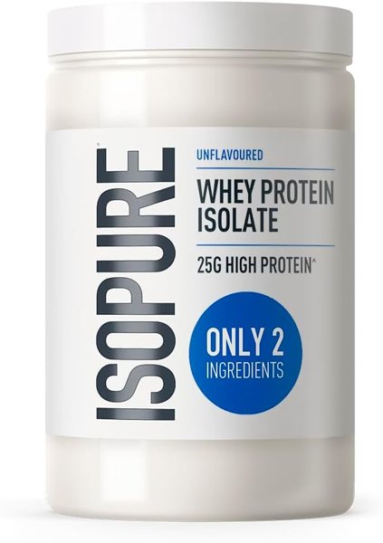 Isopure Unflavoured Whey Protein Isolate Powder