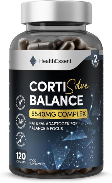 HealthEssent CortiSolve 6540mg Adaptogen with Ashwagandha & Rhodiola
