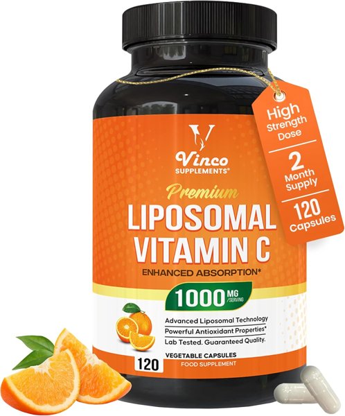 Vinco Liposomal Vitamin C Capsules 1000mg