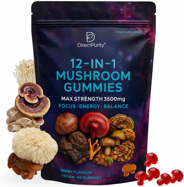 12-in-1 Mushroom Gummies Complex
