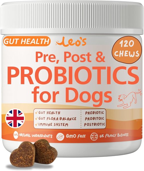Leo's (120chews) Probiotic for Dogs chews