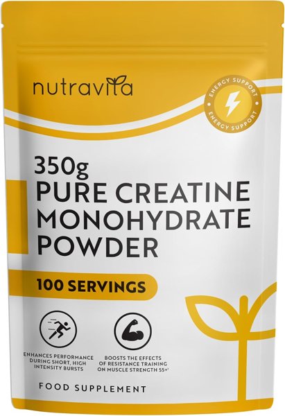 Nutravita Pure Creatine Monohydrate Powder