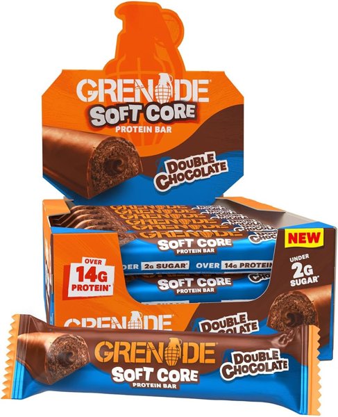 Grenade Soft Core Double Chocolate Flavour Protein Bar